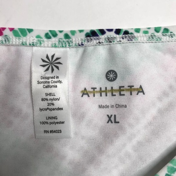 Athleta Swim Suit Bikini Bottom XL Moxie Low Tide - Picture 6 of 6